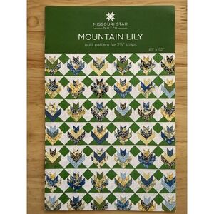Missouri Star Quilt Co. MOUNTAIN LILY Quilt Pattern 81"x92"